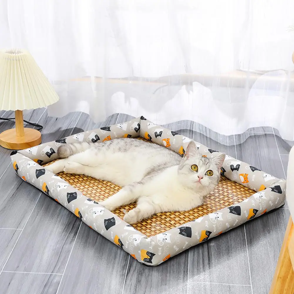 Summer Cool Mat Nest Small Dog Nest Cat Mat Pet Supplies Pet Nest Cat Nest Summer Cool Nest