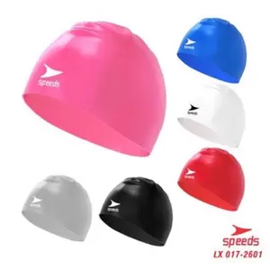 [366SP] Topi Renang Dewasa Anak Speeds / Silicone Swim Cap / Penutup Kepala Renang All Size