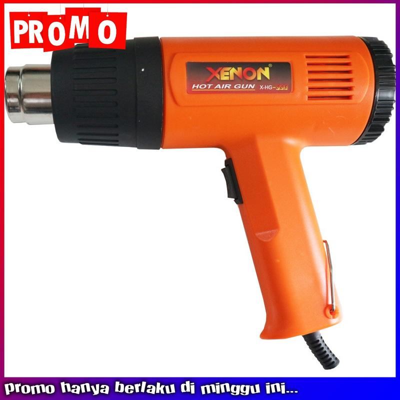 [cuci gudang] Hot Air Gun XENON HG003 Heatgun Pemanas Sticker  dan Kaca Film Murah Berkualitas 0