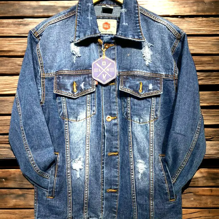 Jaket Denim Terbaru Jaket Berbahan Jeans Tebal // Jaket Denim Termurah // 1