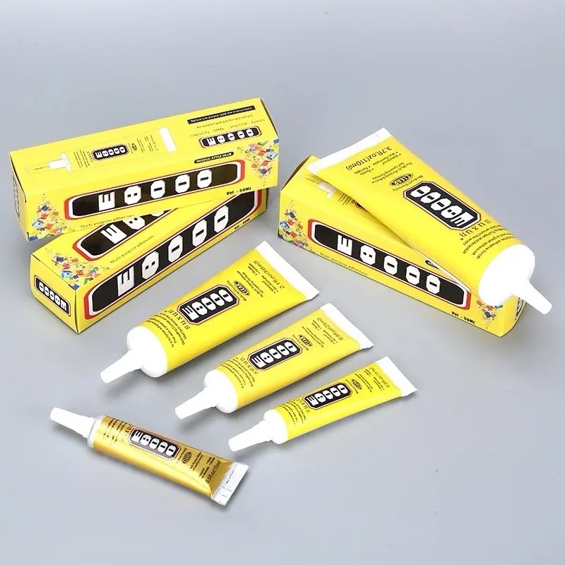 Keo Dán Điện Thoại T7000/E8000 (15ml-50ml) Keo Đen/Trắng Trong 2