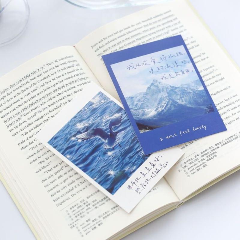 Product Introduction of Thẻ Đồ Trang Trí Thẩm Mỹ Sáng Tạo, Chủ Đề Bắc Âu, Phong Cách, Bộ 20 Cái, Bưu Thiếp Nghệ Thuật, Nhãn Dán Tường Phong Cảnh Trang Trí, Thích Hợp Cho Phòng Ngủ Decor Decal 11