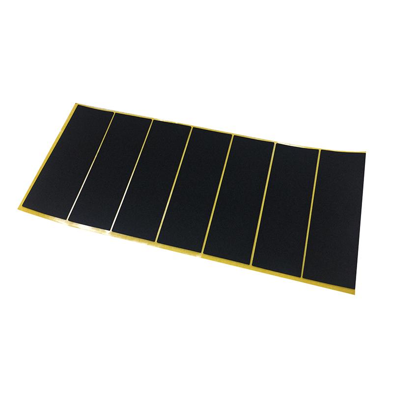 Product Introduction of HZ-Outdoor Products 10Pcs/Lot Black Fingerboard Deck Uncut Tape Stickers Black Foam Grip Tape Non-Slip Stickers 38Mmx110Mm Outdoor Sport 16