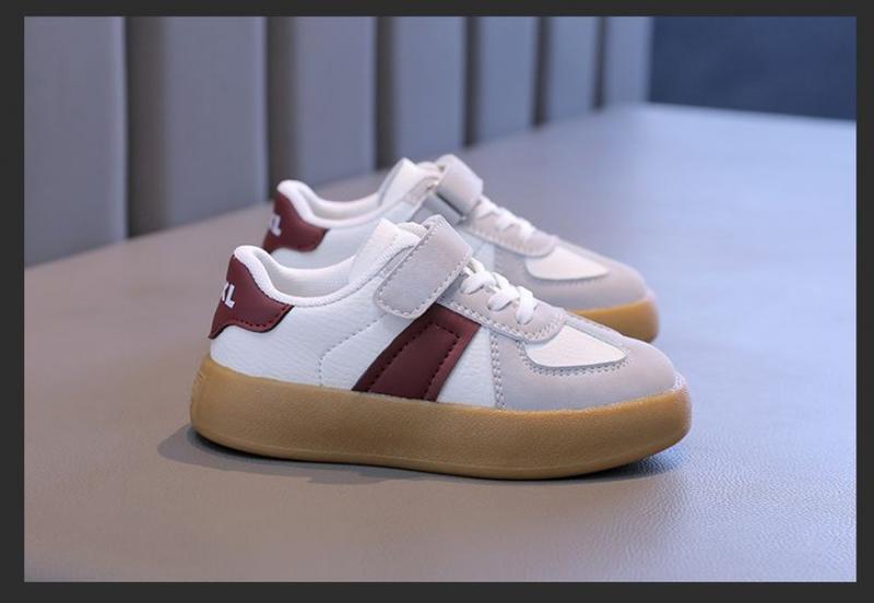 Product Introduction of Children's Shoes Children's Sneaker 2024 New Girls' Sneakers Boys' Moral Training Shoes Middle and Big Children Students Soft Bottom Skateboard Shoes 10