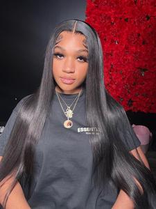 4x4 Lace Front Human Hair Wigs for Women, Natural Looking Gorgeous Fluffy Hair Wigs with Baby Hair, Human Hair Wigs for Party, Daily Use