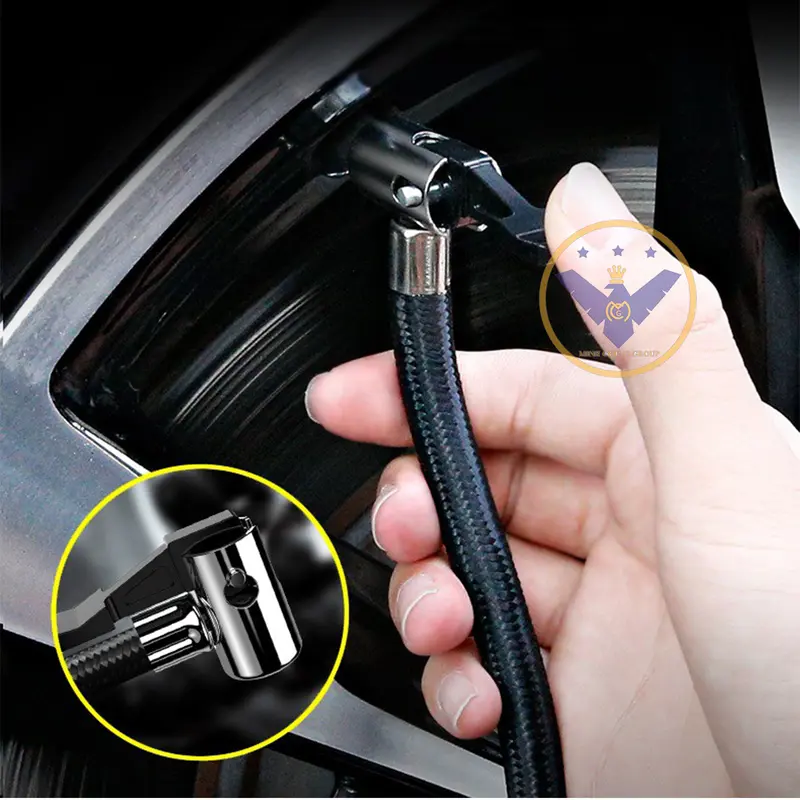 Bơm lốp ô tô tự động Steel Mate P05 bản điện tử tự ngắt 7