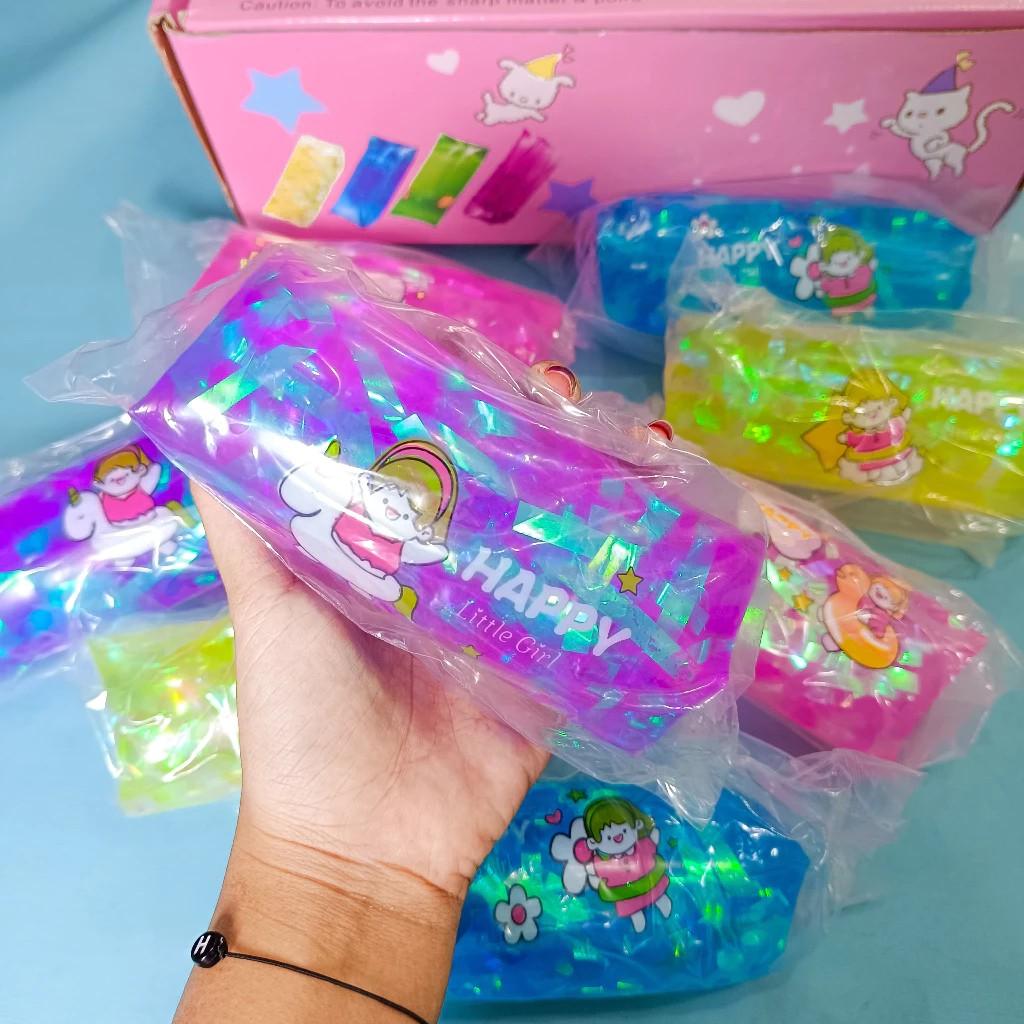 Mainan Anak Water snake Maianan Anak Licin Tidak bisa di Pegang Set Hadiah Cewek Game Viral