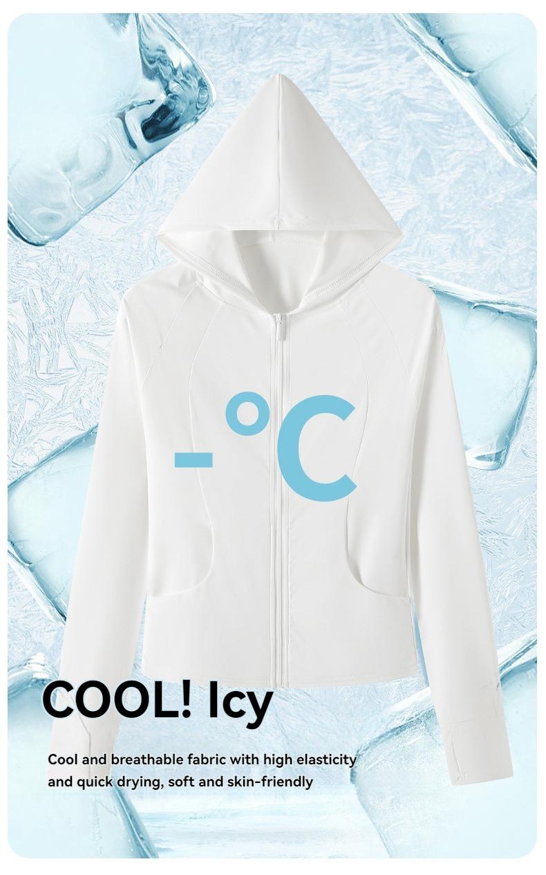 Product Introduction of Outdoor Ice Silk Sun Protection Clothing with Pocket, New UV-Proof Sunshade Light Sun-Protective Clothing, Outdoor Sports Thin Section Hooded Jacket 10