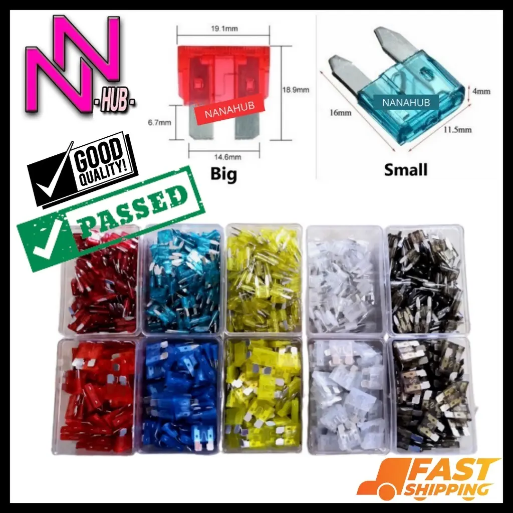 Vehicle Blade Fuse Standard Fuse Mini Fuse Micro Fuse / Car Fuse ...