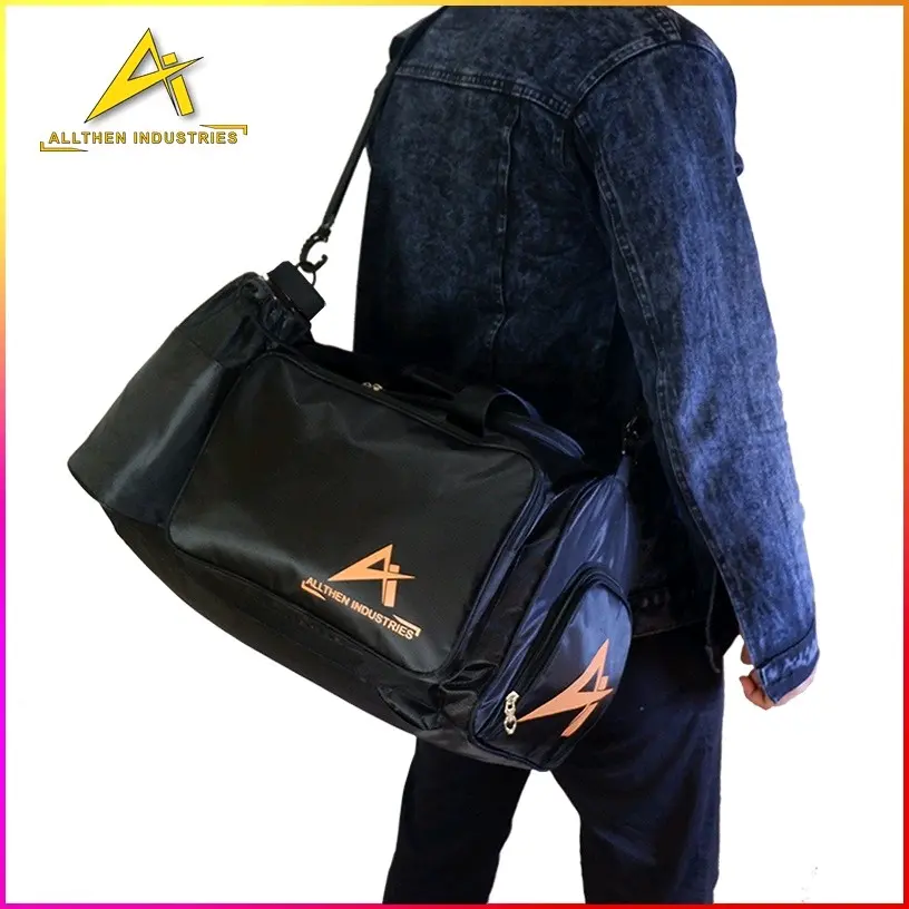 GYMBAG ALLTHEN INDUSTRIES WATERPROOF TAS GYM TRAVELBAG MULTIFUNGSI TAS OLAHRAGA FITNESS PRIA DUFFEL BAG Travel