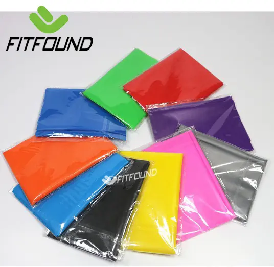 Thera Band- Dây Cao Su Kháng Lực Bản Thun  Đàn Hồi  Tập Gym Yoga Pilates Thể Lực Dài 1.5M-2M 6