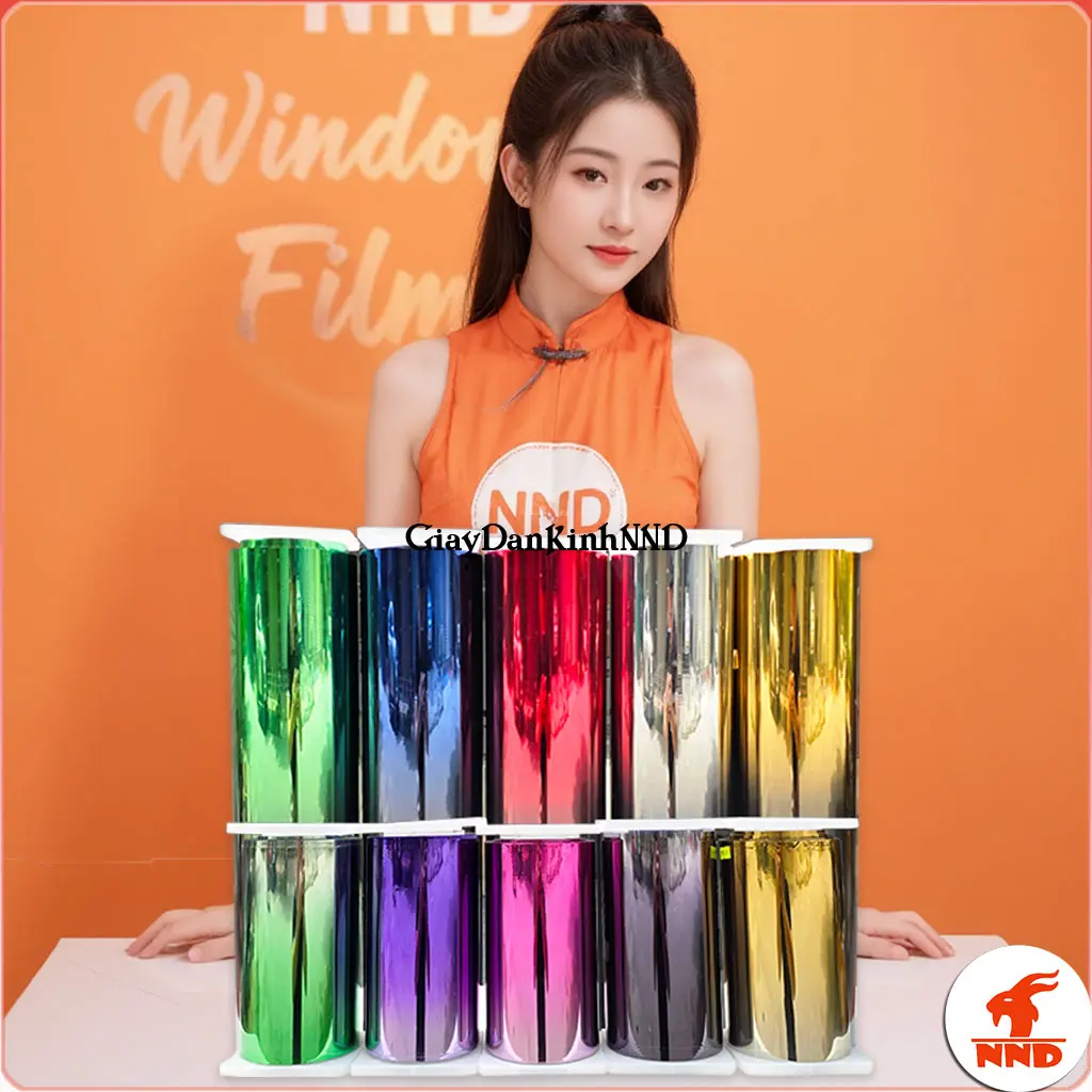 PHIM CÁCH NHIỆT DÁN KÍNH XE TẢI KHỔ 20CM VÀ 50CM Nhãn Dán Tem phim  cách màu đổi lái