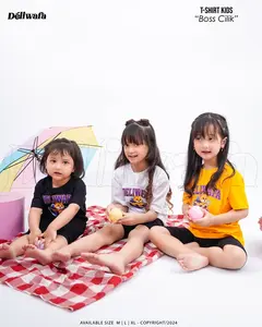 Deliwafa - Boss Cilik | T-shirt Kids | Kaos Anak | Fashion Anak