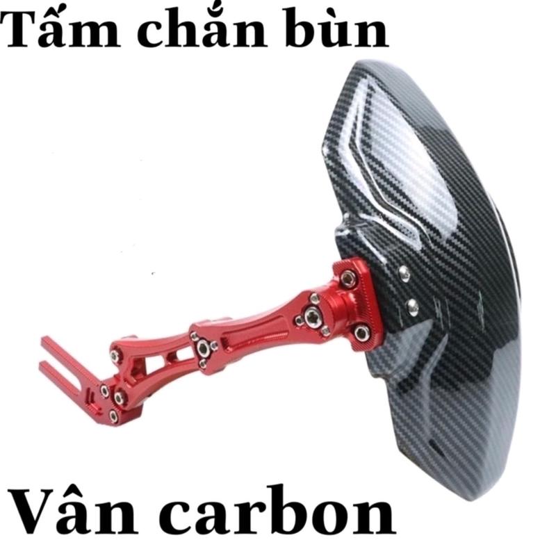 tấm chắn bùn CNC vân carbon gắn xe điện độ. hàng loại 1