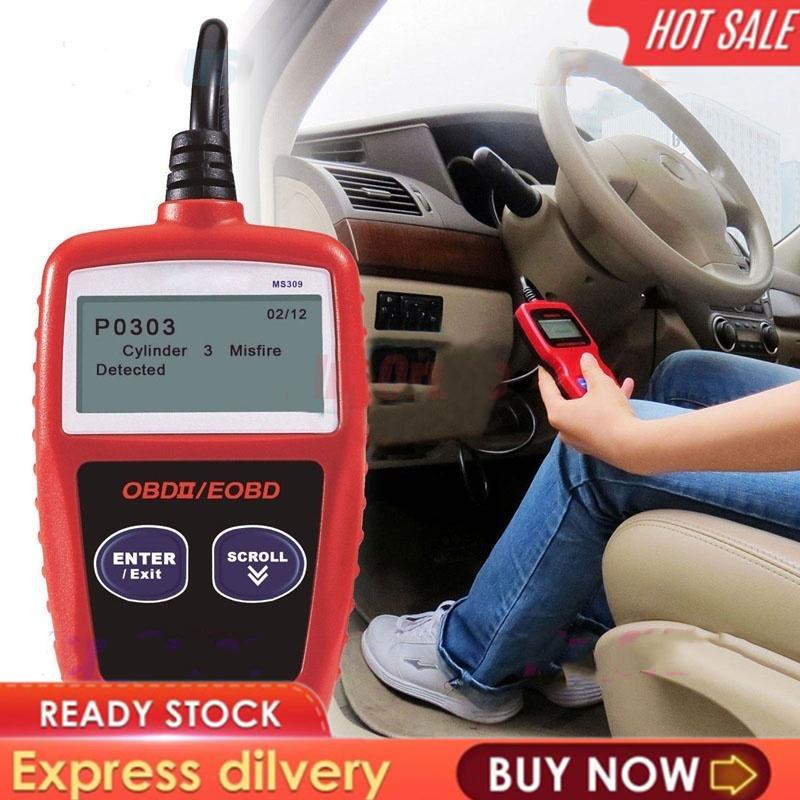 MS309 OBD2 OBDII Code Reader Universal Diagnostic Scanner Al - TikTok ...