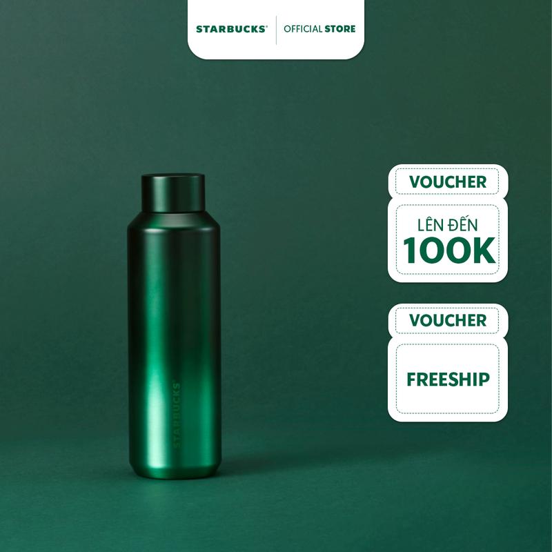 Bình nước Starbucks 20Oz 591ml Stainless Steel NEW GREENS GRADIENT