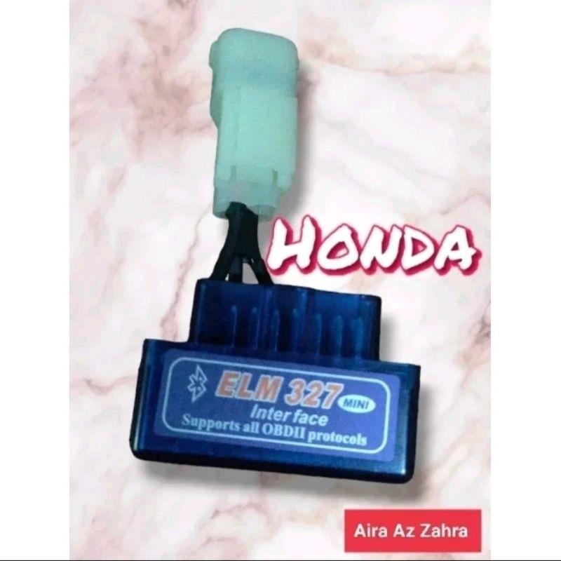 Scanner Motor Injeksi OBD2 ELM 327 untuk Yamaha dan Honda - Alat Scanner Khusus dengan Banyak Fitur - Car 1