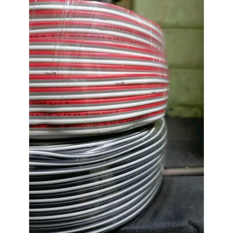 KABEL TR SERABUT PUTIH HITAM / MERAH PUTIH 100 METER 1