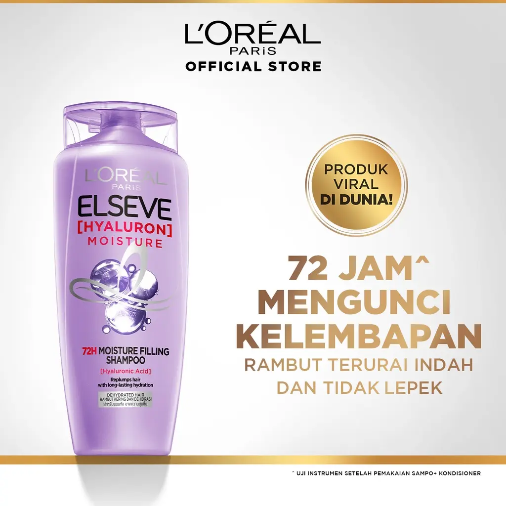 Loreal Paris Elseve Hyaluron Moisture Shampoo 280ml