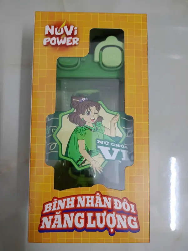 (Hàng tặng) bình nước nhân đôi năng lượng Nuvi 500ml 2