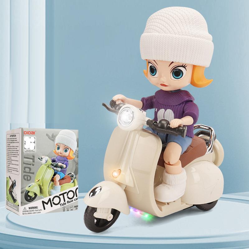 Product Introduction of Stunt Tricycle Rotating Dance Universal Toy Electric Bicycle Colorful Lights Music Toy Car Male and Female Gifts 11