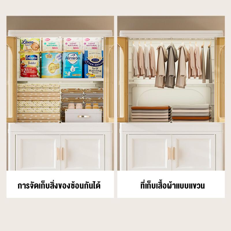 Product Introduction of COD 75/65cm ตู้เสื้อผ้าเด็ก ตู้เสื้อผ้า พับเก็บได้ พร้อมล้อเลื่อน ติดตั้งง่าย มีประตูโปร่งใสแม่เหล็ก ความจุสูง พื้นที่จัดเก็บ ความจุใหญ่ พับได้ ไม่ต้องประกอบ ตู้เสื้อผ้ามินิมอลikea ตู้เสื้อผ้าโอฬารวินเทจ ตู้อิเกีย ตู้อิเกีย ตู้เสื้อผ้าคิตตี้ผู้ใหญ่ 17