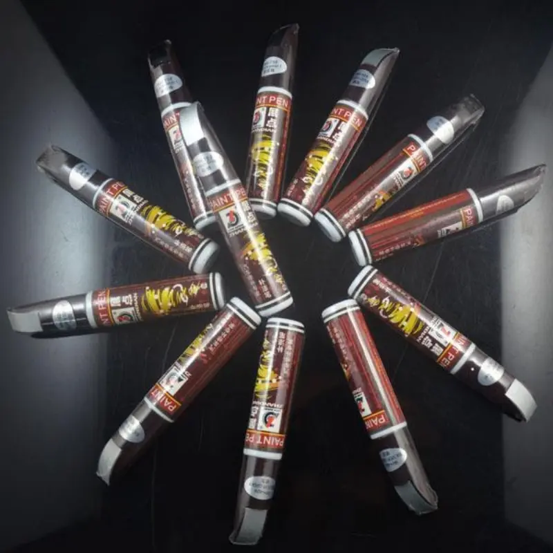 20-Color Automobile Universal Paint Touch-Up Pen, Car Scratch Repair, Black White Silver Gray Red Blue Paint Repair Pen Push Paint Honda Toyota Nissan