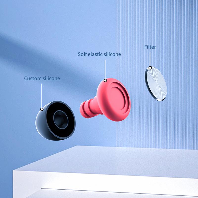 Product Introduction of Nút Bịt Tai Bịt Tai, Cầm Tay, Chất Liệu Silicon Mềm, Chống Ồn, Giảm Tiếng Ồn, Có Thể Giặt Và Tái Sử Dụng, Thích Hợp Để Ngủ, # 456364 43