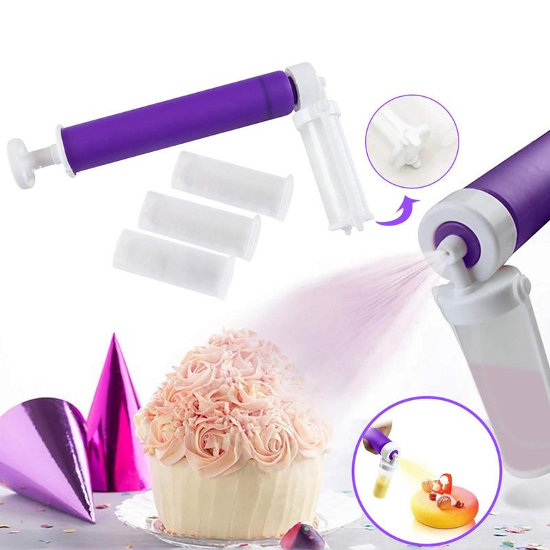 Wlifend Coloring Duster Durable Smooth Cake Dessert Airbrush Tool Convenient for Kitchen 0