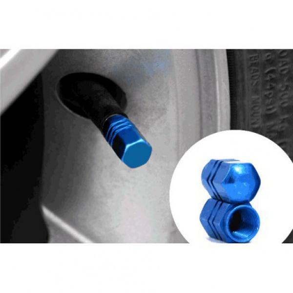 Bộ 4 ốc - nắp chụp chân van, đầu vòi xe hơi, xe máy, ô tô chất lượng cao chống rỉ nhiều màu Phụ tùng xe máy 5d1f1v2df 7