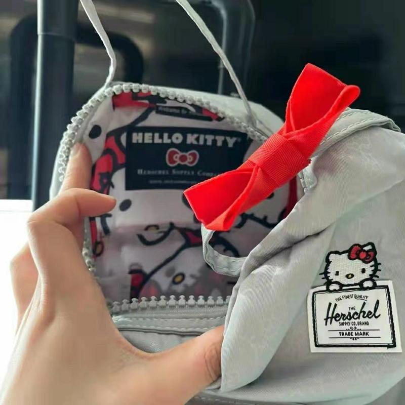 Ba Lô Đi Học Hợp Xu hướng Thiết Kế Hellokitty Dễ Thương, Thích Hợp Cho Nữ, Kiểu Cặp Sách, Có Thể Mang Theo Máy Tính, Hàng Mới Về Năm 2024, Túi Ba Lô 1
