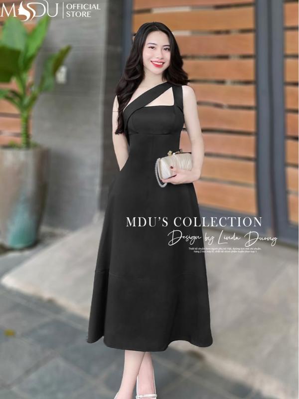 [MIỄN SHIP] MDU3340 Váy Mango Ý 2 Lớp - Vẻ Đẹp Quyến Rũ Dành Cho Nữ Đen