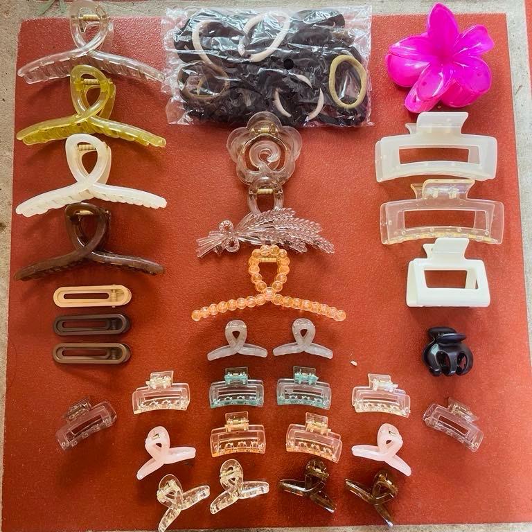 Set Kẹp Tóc 80 Chi Tiết ( Tặng Kẹp Hoa Sứ Màu Ngẫu Nhiên )