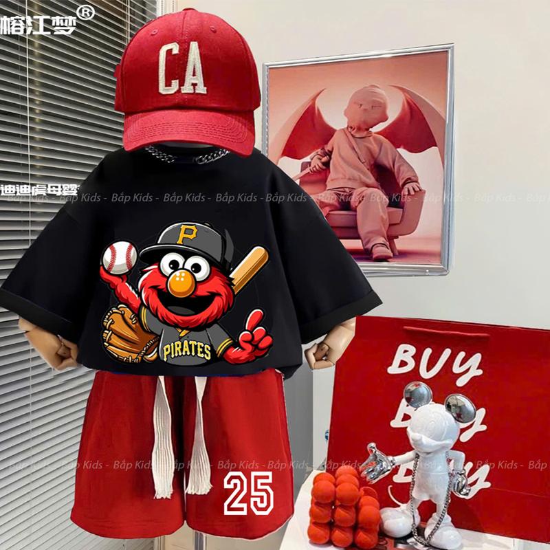 (ĐÓN HÈ) Bộ quần áo hè cho bé trai 25 - 55kg phong cách