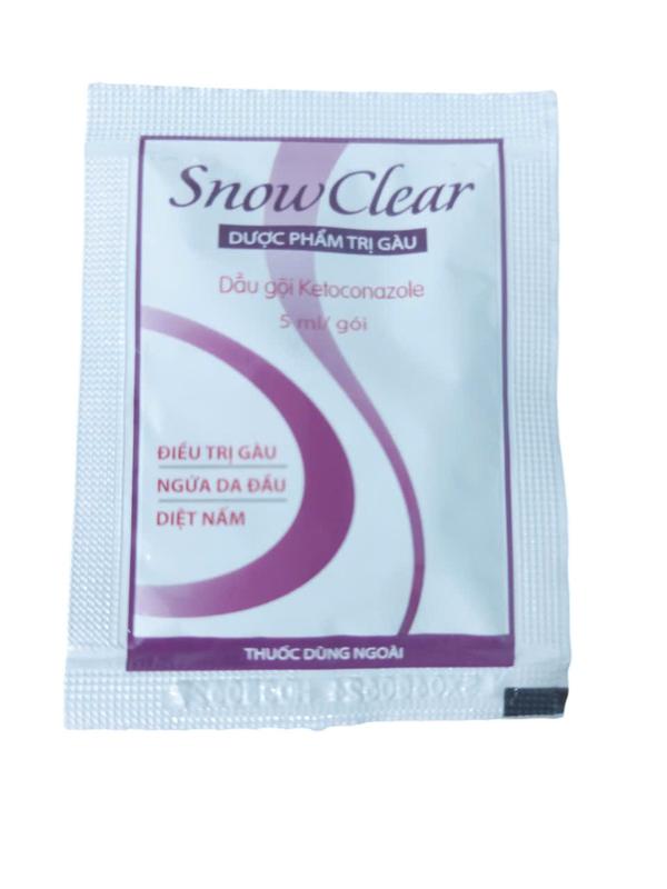 Dầu gội Snowclear gói 5ml dành cho phụ nữ - Women dầu gội nam kiềm