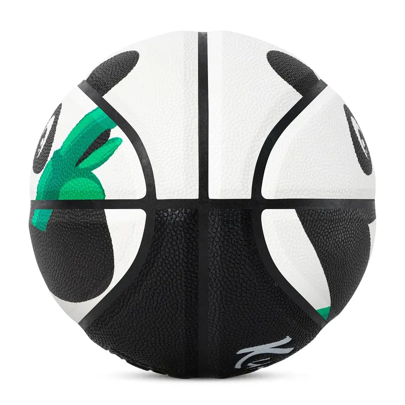 Panda Pattern  Basketball, 1 Count Lovely Basketball for Teens & Adults, Basketball for Indoor Outdoor Use 5