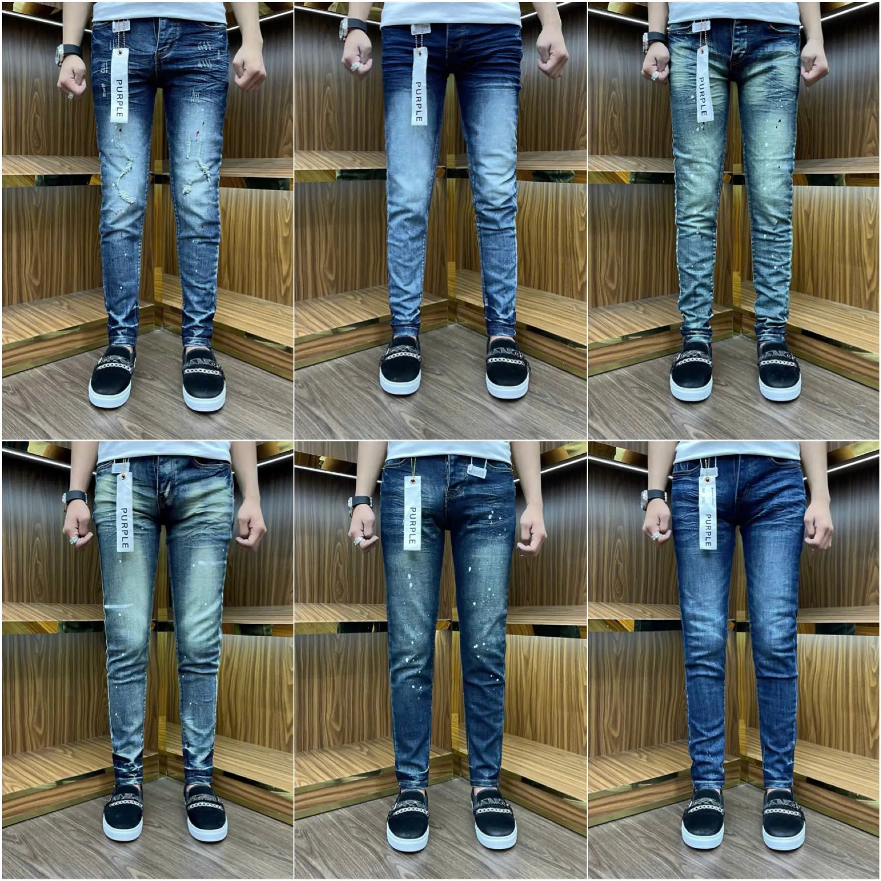 Quần jean purplee nam tổng hợp 10 mẫu cho anh em Menswear Pants quần jean