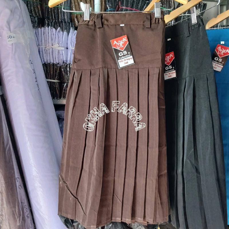 Maxi SD MI rempel pinggang bawah / rok SD MI / seragam sekolah 8