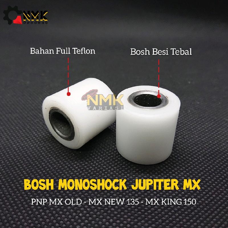 Bosh Monoshock Jupiter Mx Old New 135 King 150 Bos Shock Belakang Bahan Teflon Aluminium 1