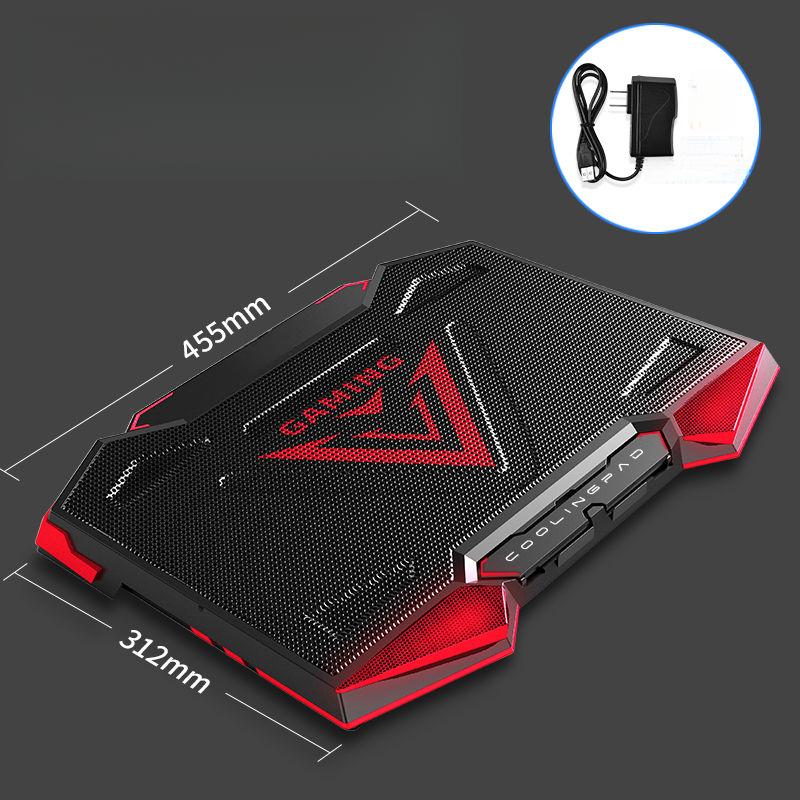 Laptop Radiator Gaming Notebook 15.6-Inch Computer E-Sports 17.3 Base with Fan Mute Height Increasing Portable 6