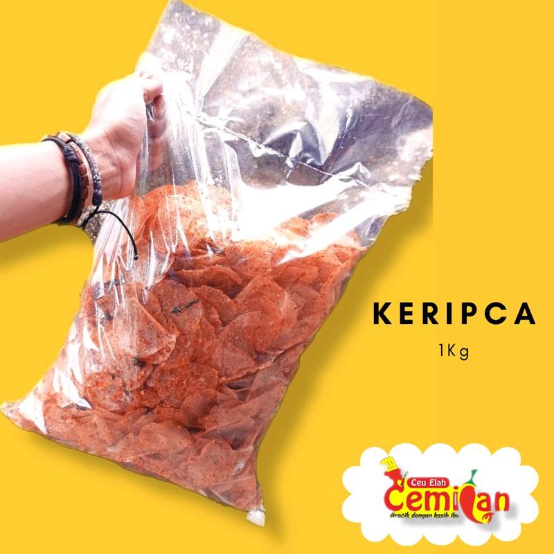 Keripik Kaca Kiloan Termurah kemasan 1kg cemilan ceu elah 1