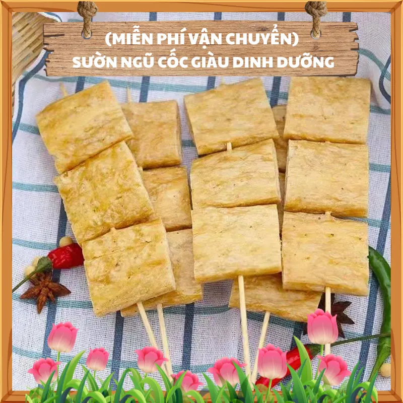 [ĐẶC BIỆT] Sườn Non Chay Giàu Dinh Dưỡng Được Làm Từ Ngũ Cốc Nguyên Chất Giàu Đạm Thực Vật