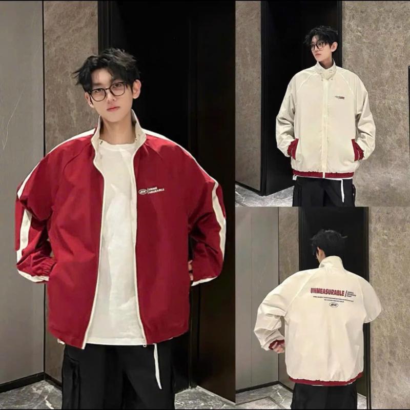 [ ÁO GIÓ 2 MẶT - DEAL MỞ BÁN ] Áo khoác gió nam nữ 2 mặt 2 màu form rộng chất vải gió tráng bạc cản gió, chống nước