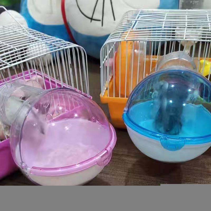 Product Introduction of 1pc Pet Hamster box Bath Sand Room House Bathroom Cage Box For Hamster Mouse Toilet 14