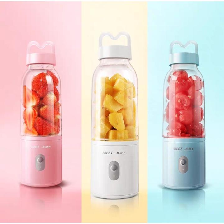 Máy Xay Sinh Tố Cầm Tay MIni Meet Juice Xay 9s Cực Nhanh 4