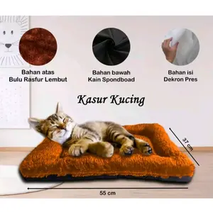 Kasur Kucing kasur hewan peliharaan kuning