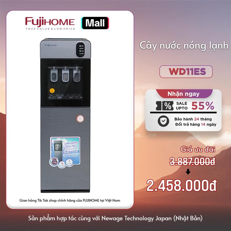 Cây nước nóng lạnh bình âm Fujihome WD11ES , bình chứa Inox 304 chống gỉ - BH 24 tháng