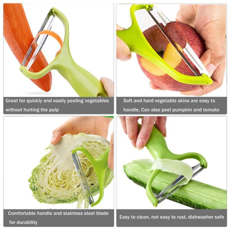 Product Introduction of Cabbage Peeler Vegetable Cutter Cabbage Slicer Vegetables Graters Cabbage Shredder Fruit Peeler Knife Potato Zesters Cutter Kitchen Gadgets 19