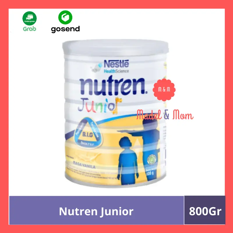NESTLE NUTREN JUNIOR VANILA 800 GR