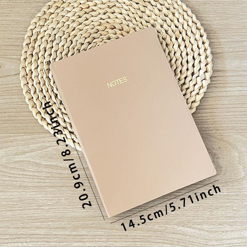 A5 Notebook, Simple Notebook, Student Journal Notebook, Stationery Supplies for Home School and Office 6